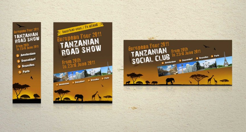 Tanzanie bannières PUB