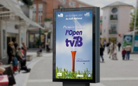 Communication du premier Open TV78 - Saint-Quentin-en-Yvelines