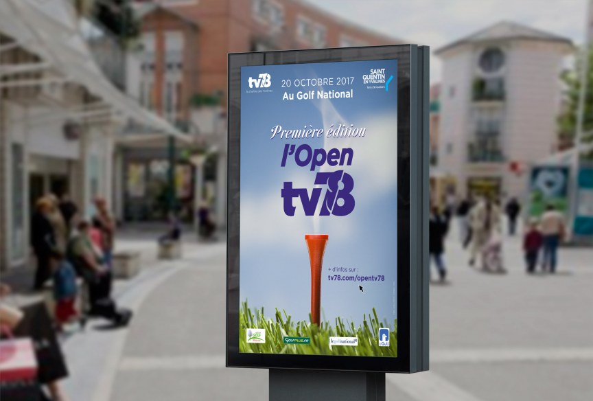 Communication du premier Open TV78 - Saint-Quentin-en-Yvelines