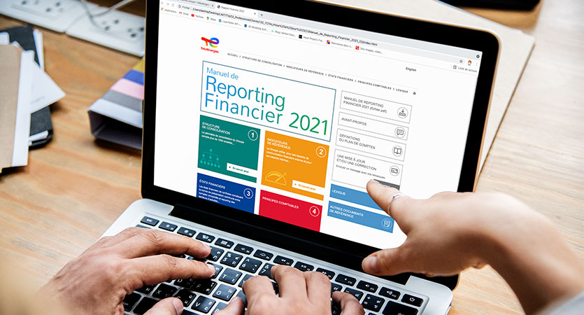 TotalEnergies Manuel Reporting - version HTML