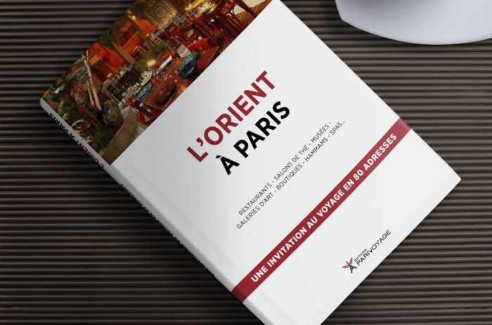 Couverture Guide l’Orient à Paris