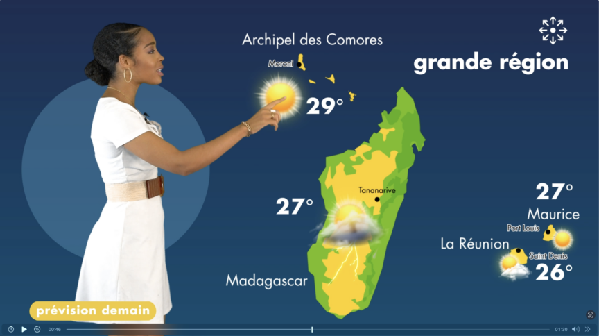 Météo Mayotte la 1ère - Grande Région