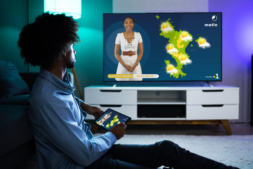 Mockup - Météo Mayotte la 1ère
